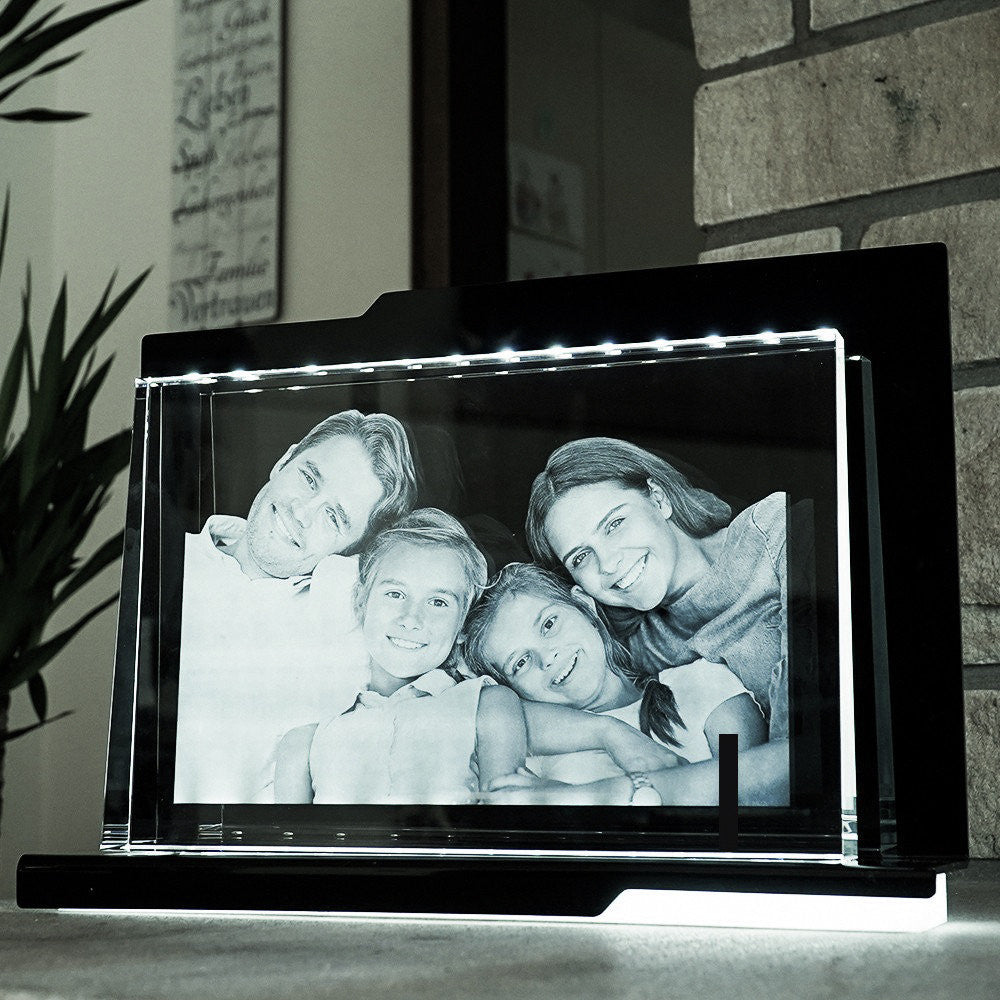 Eigen foto in 2D Kristal - Horizontaal