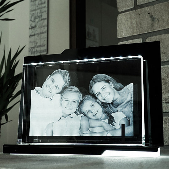 Eigen foto in 2D Kristal - Horizontaal